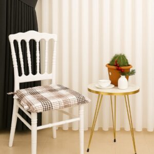 Fırfırlı 6 lı Sandalye Minderleri ( Yumuşak Dokulu, Dekoratif )