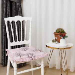 Fırfırlı 6 lı Sandalye Minderleri ( Yumuşak Dokulu, Dekoratif )